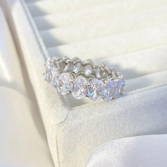 Oval Eternity Ring